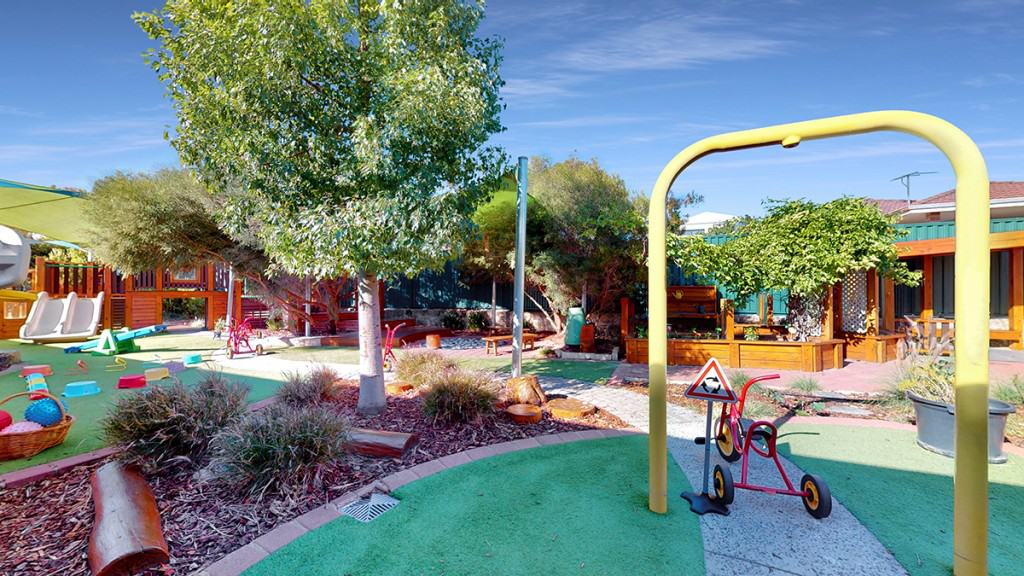 Bike track at Fremantle day care