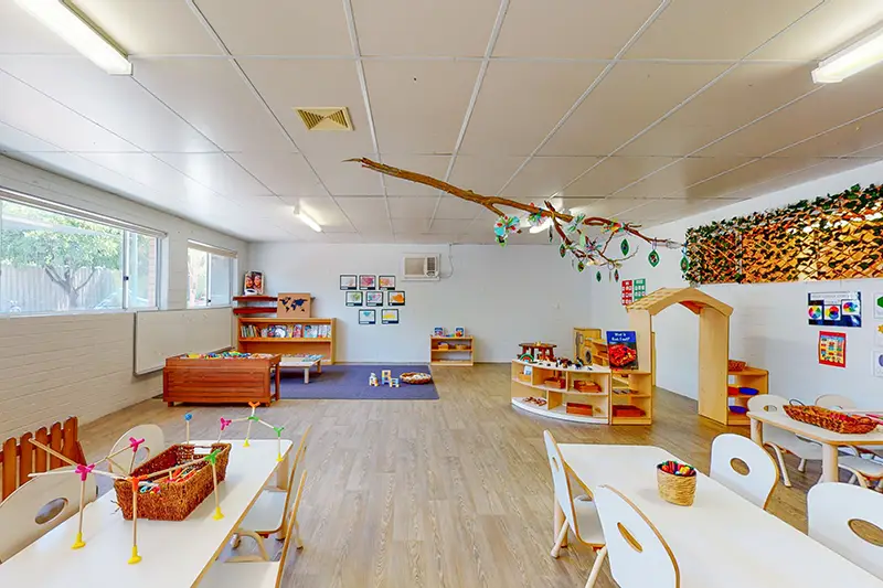 Preschool learning area