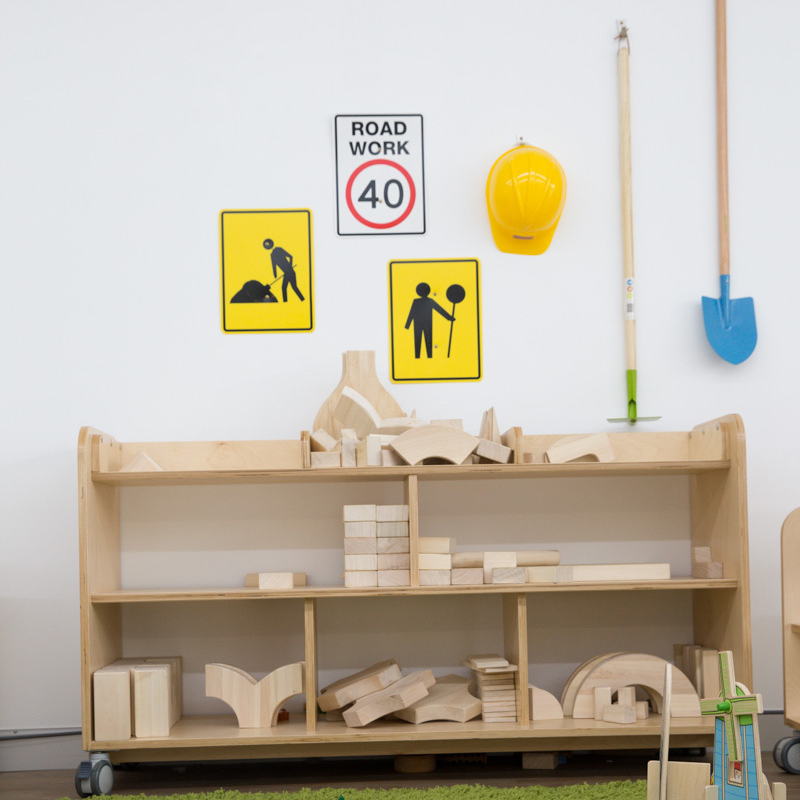 Building blocks at Wellard kindergarten