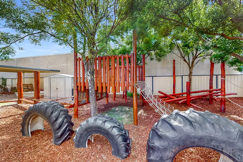outdoor playground at Port Kennedy preschool