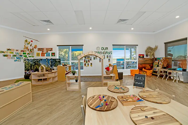 Inside day care room at Busy Bees at Yanchep