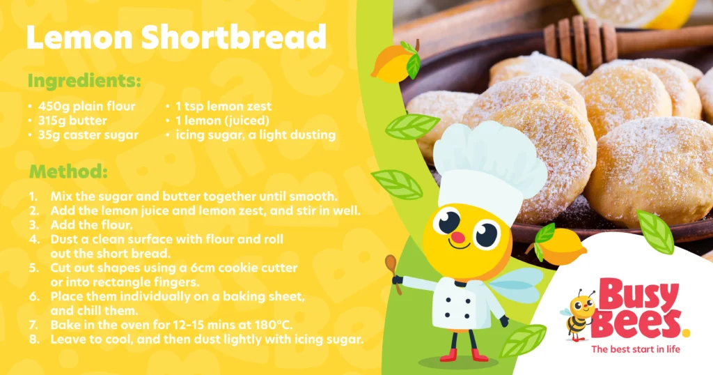 Lemon Shortbread recipe