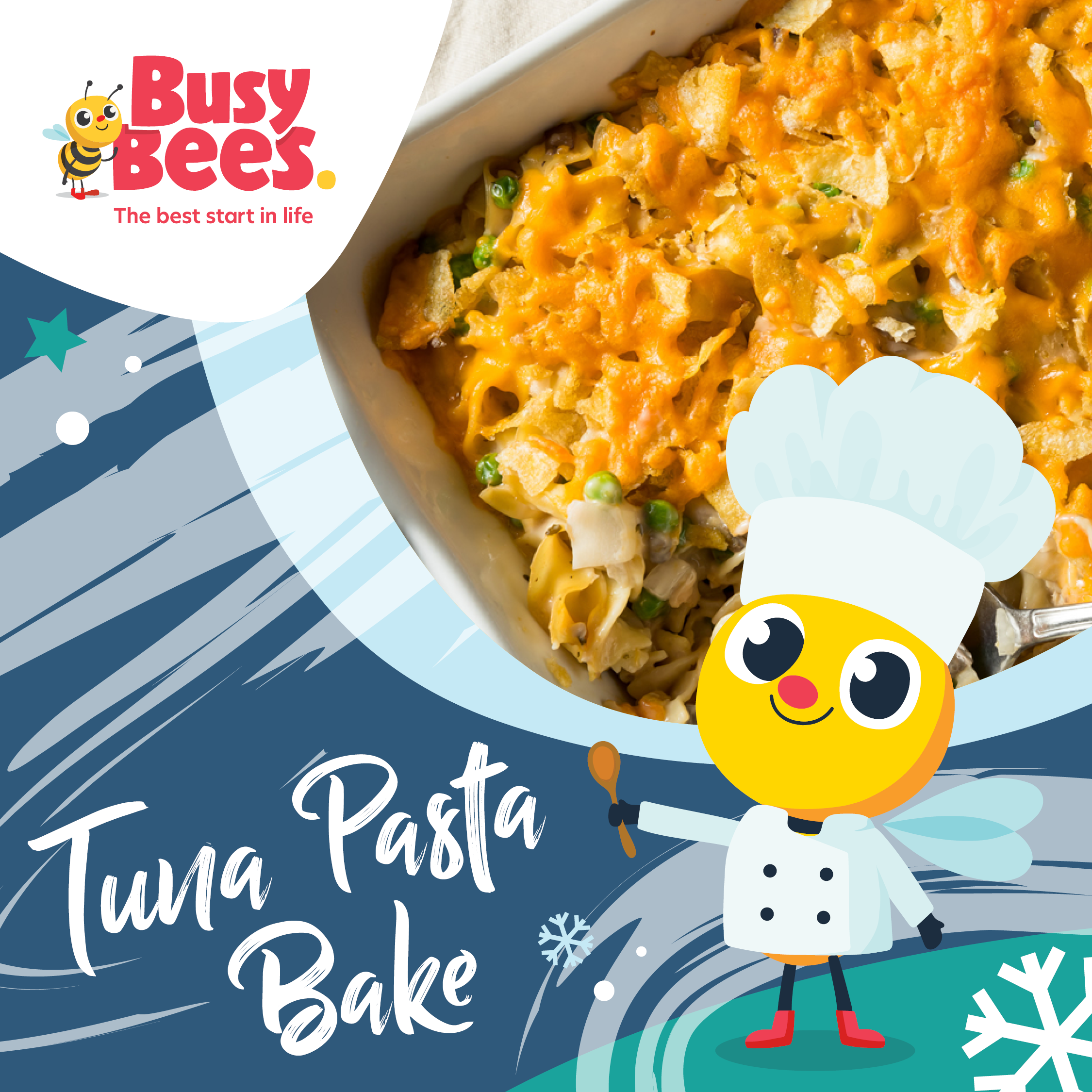 Tuna pasta bake