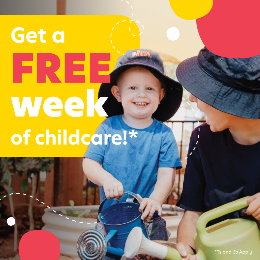 Get a free week of childcare!* T&Cs apply