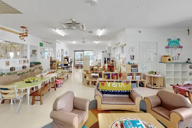 Kindergarten reading area at Manly daycare