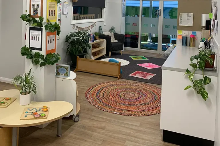 Nursery room at New Lambton day care centre