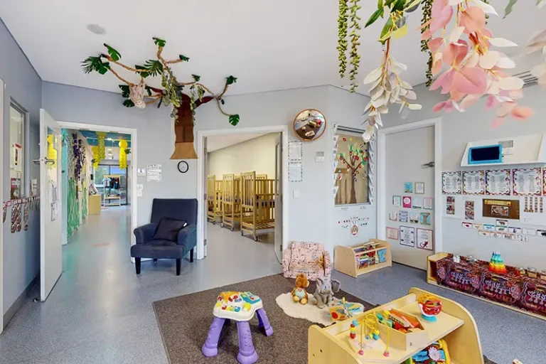 Nursery day care room at Springfield Lakes childcare centre